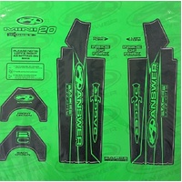 Answer BMX Dagger Fork Sticker Wrap 20-Mini Flo