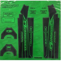 Answer BMX Dagger Fork Sticker Wrap 24-Mini Flo