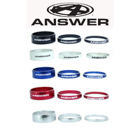 Answer BMX Headset Spacer Kit to suit 1" Forks Alloy or Carbon