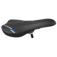 ELEVN BMX Seat Pivotal Full Embossed Logo Black Blue