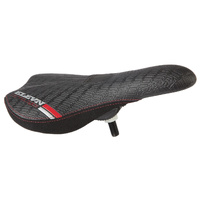 ELEVN BMX Seat Pivotal Full Embossed Logo Black Red