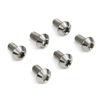 ELEVN BMX Titanium Disc ISO Bolts M5x10.5x.08 x6