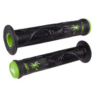 ODI BMX Mike Hucker Clark Dual Ply Handle Grips 160mm Black/Green