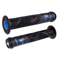 ODI BMX Mike Hucker Clark Dual Ply Handle Grips 160mm Black/Blue