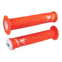 ODI BMX Mike Hucker Clark Dual Ply Handle Grips 160mm Orange/White