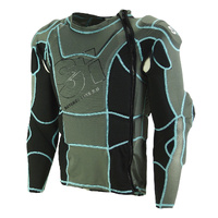 S1 Protection V2 Elite Hi Impact Race Safety Jacket Body Armour Blue Youth