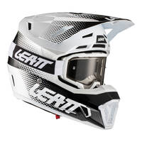 Leatt 21 Moto Helmet Kit 7.5 V21.1 White Large