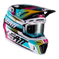 Leatt 22 Helmet Kit Moto 8.5 Aqua V22 Small