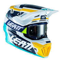 Leatt 22 Helmet Kit Moto 7.5 Aqua V22 Small