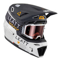 Leatt Helmet &amp; Goggle Combo Moto 8.5 V23 Metallic XS 53-54cm