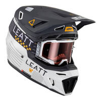 Leatt Helmet &amp; Goggle Combo Moto 8.5 V23 Metallic S 55-56cm