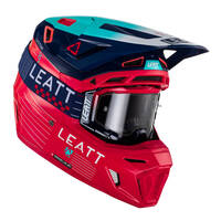 Leatt Helmet &amp; Goggle Combo Moto 8.5 V23 Red L 59-60cm