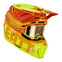 Leatt Helmet &amp; Goggle Combo Moto 7.5 V23 Citrus Small